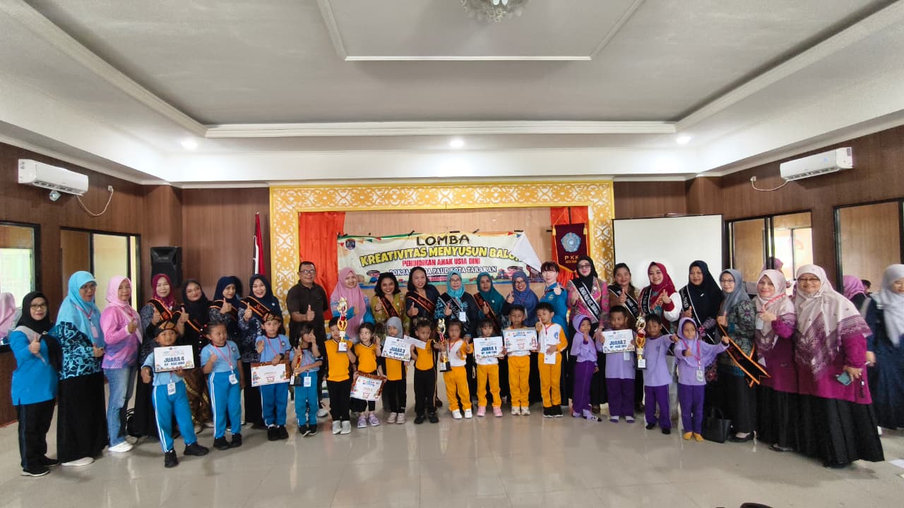 Pengumuman Pemenang Lomba Kreativitas Menyusun Balok Tingkat Kota